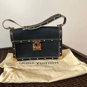 Lous Vuitton Black Suhali L’Aimable Bag